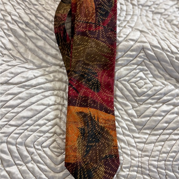 Angelo Bellini Abstract Patterned Tie - Picture 5 of 5